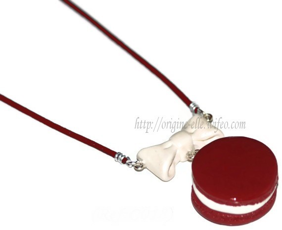 Collier " macaron chic "